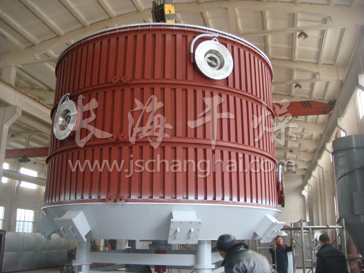 氯化鉀專用盤式連續幹燥機